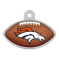 Hillman Group Denver Broncos Football ID Tag