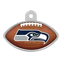 Hillman Group Seattle Seahawks Football ID Tag