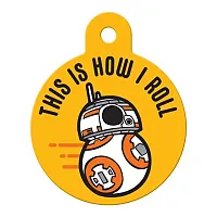 Hillman Group Star Wars BB-8 How I Roll Large Circle ID Tag
