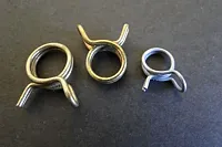 HELIX RACING 1111511 Assort. Wire Hose Clamps 15Pk