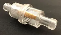 HELIX RACING 1189003 3/16&#039; Fuel Filter Clear W/Bronze