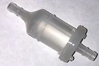 HELIX RACING 1189024 Fuel Filter 1/4&#039; (6Mm) Round Whit