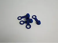 HELIX RACING 2022004 Brake Bleeder Cap Blue W/ Tether