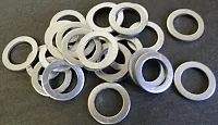HELIX RACING 2052500 Brake Banjo Washers 25 Pc Aluminum