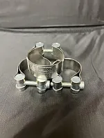 HELIX RACING 2122759 Stainless Steel Muffler Clamp 1.69