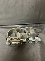 HELIX RACING 2122761 Stainless Steel Muffler Clamp 1.81