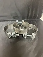 HELIX RACING 2122769 S.S. Exhaust Clamp 2.31&#039; - 2.49&#039; D