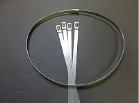 HELIX RACING 3040514 14&#039; Stainless Steel Cable Ties 5 P