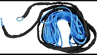 HELIX RACING 7001150 Synthetic Winch Rope 1/4&#039; X 50 Ft B