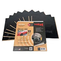 Hushmat 10200 Door Sound-Damping Kit With Stealth Black Foil, 10 Sq. Ft.