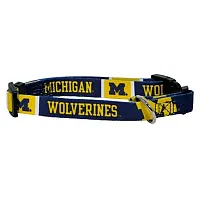Hunter Michigan Wolverines Dog Collar - Medium