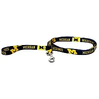 Hunter Michigan Wolverines Dog Leash - Large