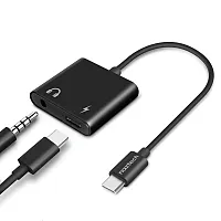Naztech 15163 Usb-C To 3.5 Mm Audio Plus Charge Adapter