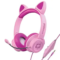 Hypergear 15554 Kombat Kitty Gaming Headset For Kids (Pink)