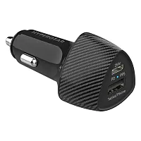 Hypergear 15619 Speedboost 25-Watt Pd Dual-Output Car Charger