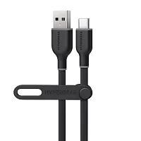 Hypergear 15912 Flexi Pro Usb-A To Usb-C Soft-Touch Silicone Charge And Sync Cab