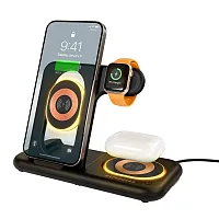 Hypergear 16046 15-Watt Powerfold X-Ray 4-In-1 Foldable Wireless Charging Stand