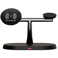 Hypergear 16189 Maxcharge Pro 3-In-1 Wireless Charging Stand With 15-Watt Magnet