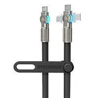 Hypergear 16223 Usb-C To Usb-C Fast Charge And Sync Chunky180Deg Rugged Cable (6