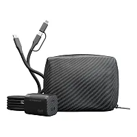 Hypergear 16290 Techcessories 30-Watt Usb-C Pd Charging Kit With Travel Pouch (C