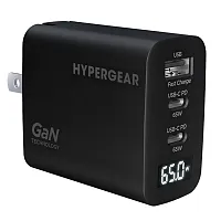 Hypergear 16299 Hypergear Speedboost 65-Watt Usb-C Pd Tri-Port Gan Laptop Wall C