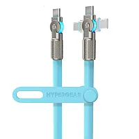 Hypergear 16344 Usb-C To Usb-C Fast Charge And Sync Chunky180Deg Rugged Cable (6