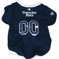 Hunter Tampa Bay Rays Dog Jersey - Medium