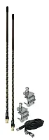 4&#039;Dual Mirror Mount Kit W/ 12&#039; Coax Hsd995-4B
