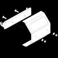 HUMMINBIRD 7401741 In Dash Mounting Kit Helix 7