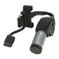 HUSKY TOWING 30466 Flex-Adpt 6Rd To 4 Flat W/Led