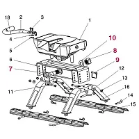 HUSKY TOWING 31574 Pivot Pin Kit For 16Kw & 26Kw