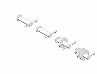 HUSKY TOWING 31728 Pull Handle & Pin Serv Kit
