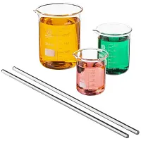 3-pack Glass Beakers 50ml-250ml IBKR-002