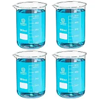 4-pack Glass Beakers 600mL IBKR-007