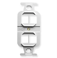 ICC IC1074PIWH Insert, Electrical, Hd, 4-Port, White