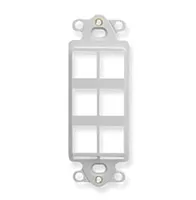 Icc Ic107Di6Wh Insert, Decorex, Hd, 6-Port, White