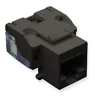 ICC IC107E5CBK Module, Cat 5E, Ez, 25 Pk, Black