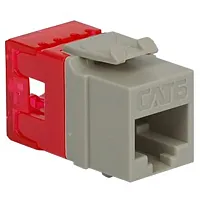 ICC IC107F6CGY Module, Cat 6, Hd, 25Pk, Gray
