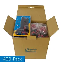 ICC IC107F6RBK Module Cat6 Hd 400 Pk No Jackez Bk