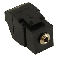ICC IC107SAPBK Module, Stereo Audio, 3.5 Mm, Black