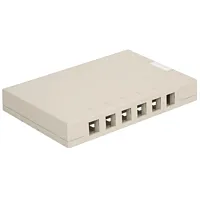 ICC IC107SBTWH Surface Mount Box, 12-Port, White