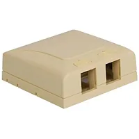 ICC 2-Port Elite Design Accommodates Two Modular Connectors And 
