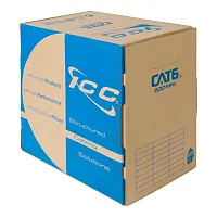 ICC ICCABT6VWH Cat6 Plenum Value Line 500 Mhz White