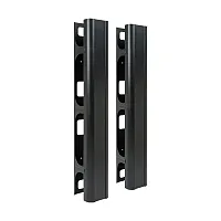 ICC ICCMSC42BK Vertical Metal Channel For 7&#039; Rack 2 Pk
