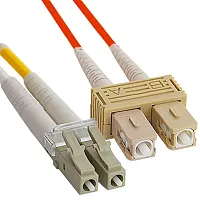 ICC ICFOJ2M303 Jumper, Lc-Sc, Duplex, Mm,62.5/125?m, 3M
