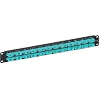 ICC ICFP96ML1G Fiber Patch Panel, 96, Mm, Lc, 10G