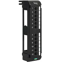 ICC ICMPP012U6 Patch Panel, Usoc Vertical, 6P6C 12-Port