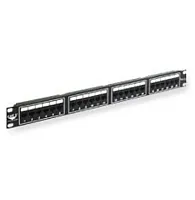 Patch Pan, Cat 5E, 24-Port, 1