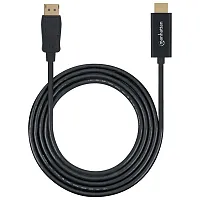 Manhattan 152662 1080P Displayport To Hdmi Cable (3 Ft.)