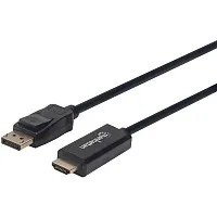 Manhattan 153188 1080P Displayport To Hdmi Cable (10 Ft.)